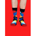 Мужские цветные носки ромбы 2