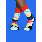 Мужские цветные носки ромбы 4