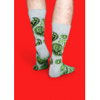 Мужские цветные носки огурец 7