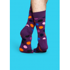 Мужские цветные носки горошек 2