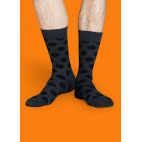 Мужские цветные носки горошек 7