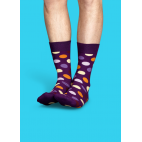 Мужские цветные носки горошек 11