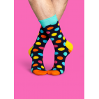 Мужские цветные носки горошек 12