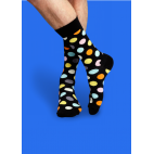 Мужские цветные носки горошек 13