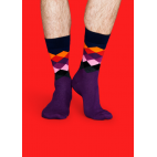 Мужские цветные носки ромбы 8