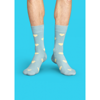 Мужские цветные носки сердечки 1