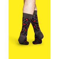 Мужские цветные носки леопардовые 1