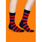 Мужские цветные носки в полоску 1