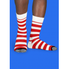 Мужские цветные носки в полоску 3