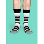 Мужские цветные носки в полоску 5