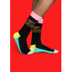 Мужские цветные носки с надписью 1