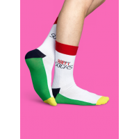 Мужские цветные носки с надписью 2